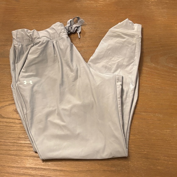 Under Armour Light Gray Performance Pants - Picture 1 of 6